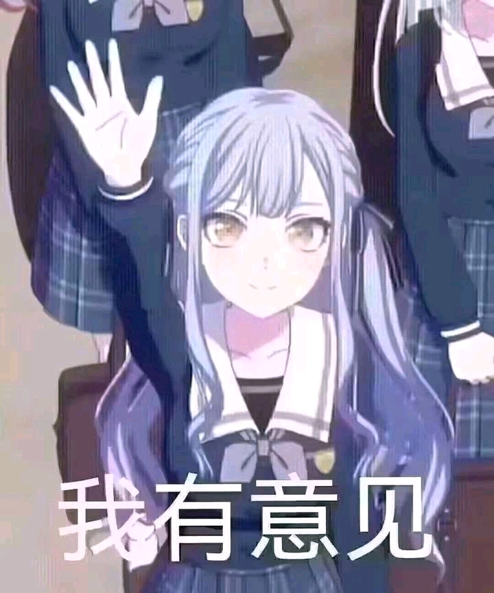 我有意见